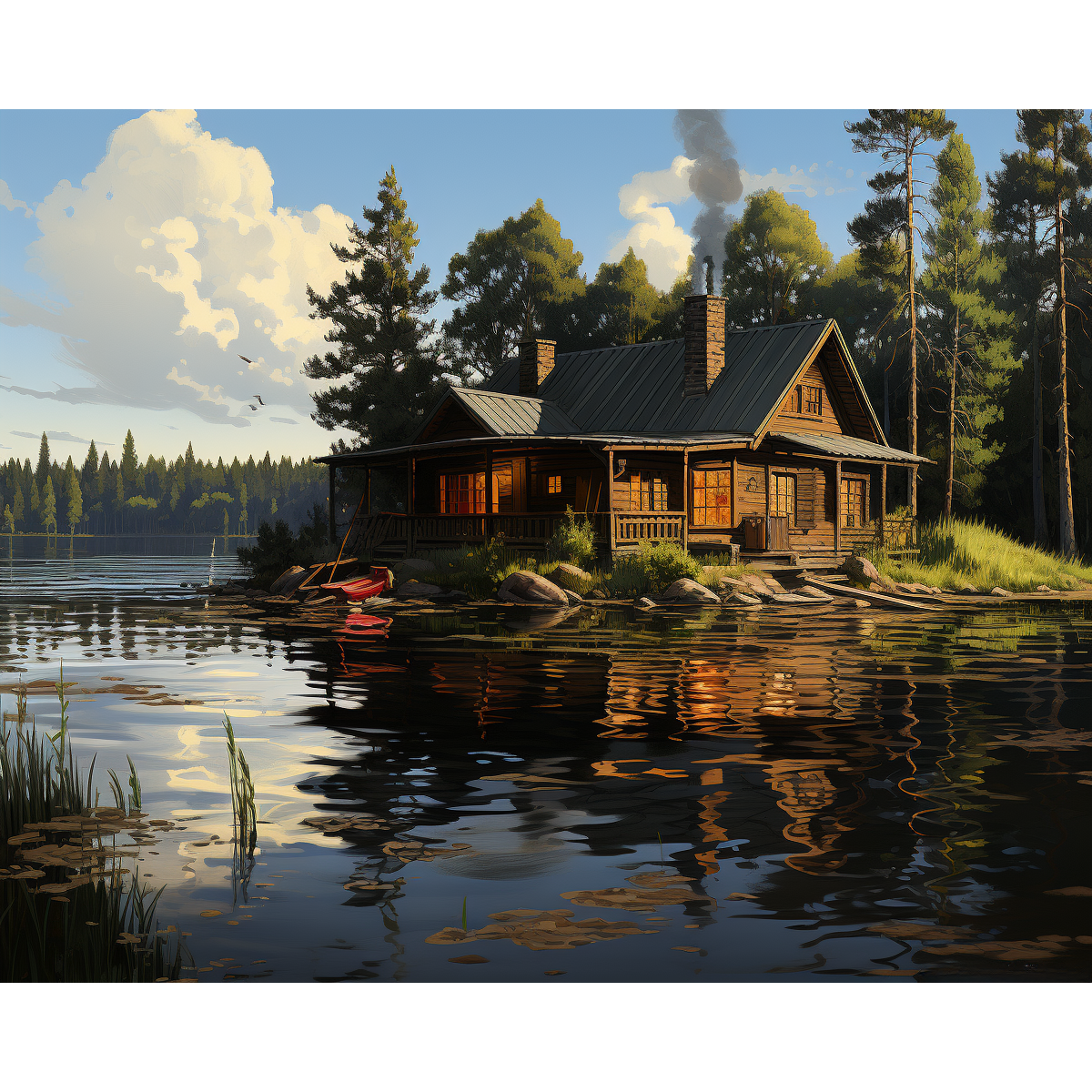 Lakeside Cabin