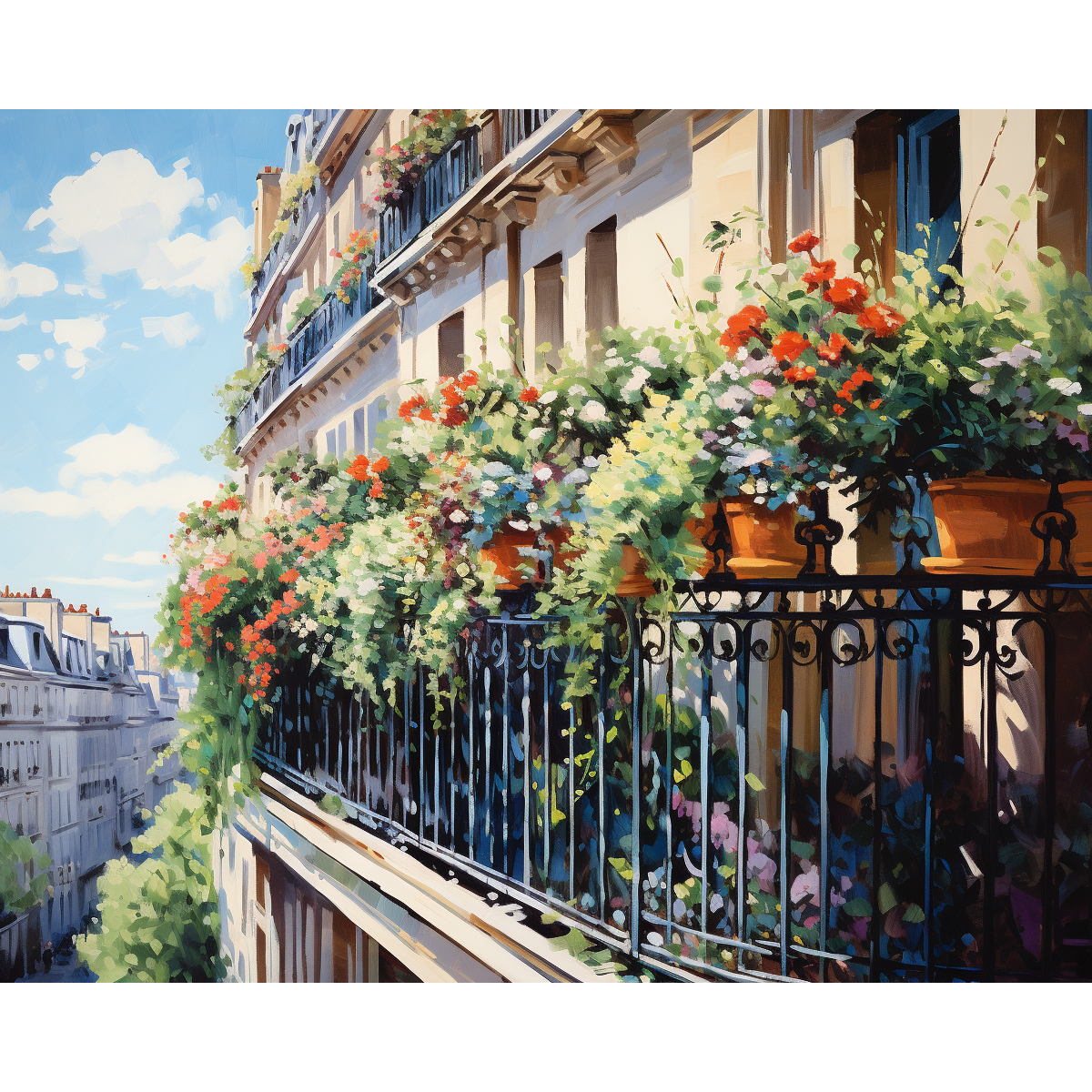 Tumbling Flowers