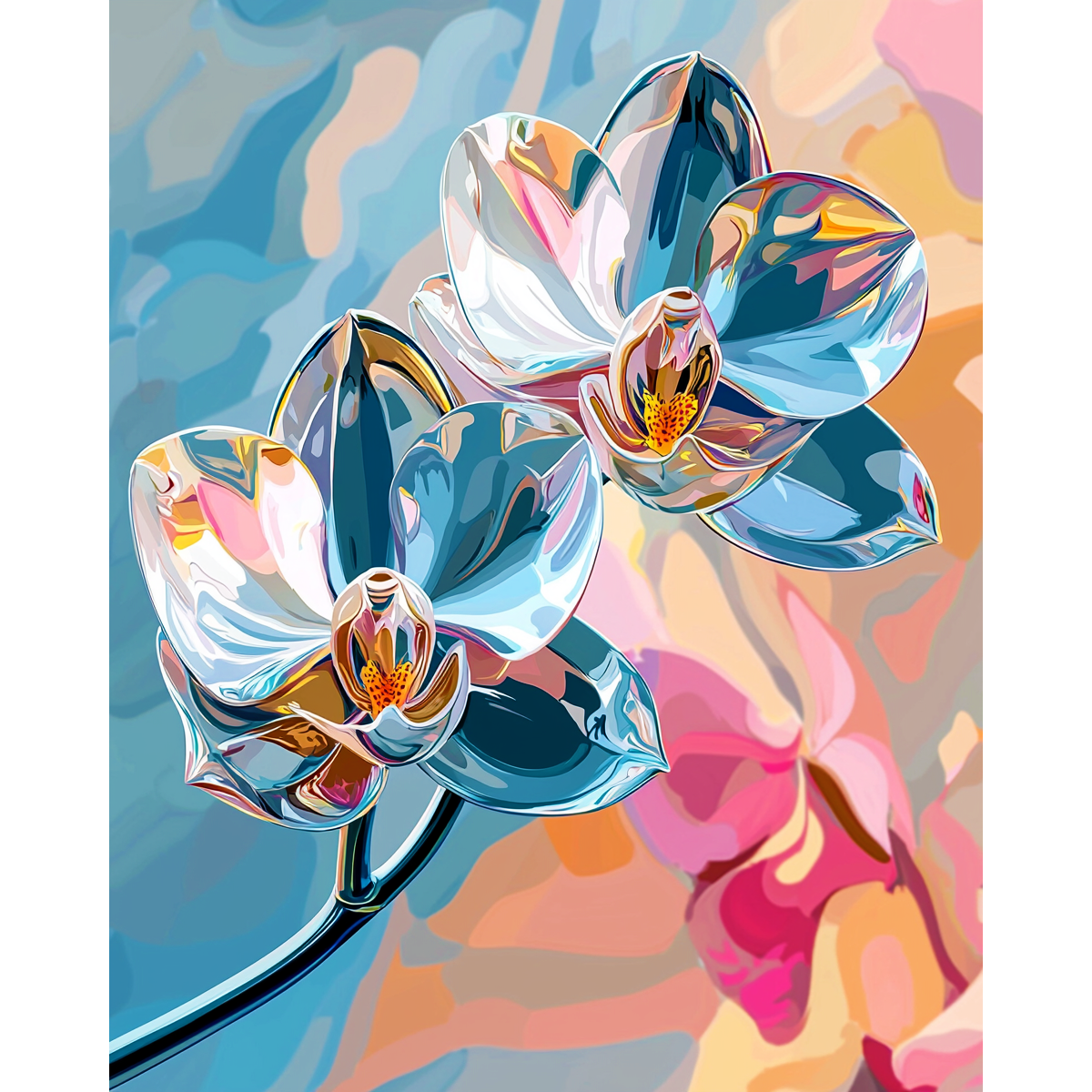 Shiny Florals
