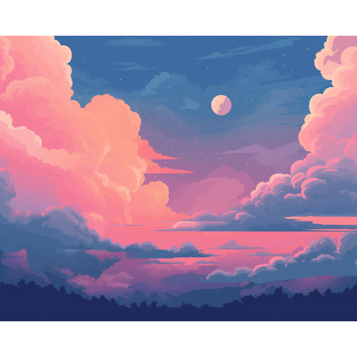 Blue Moonrise