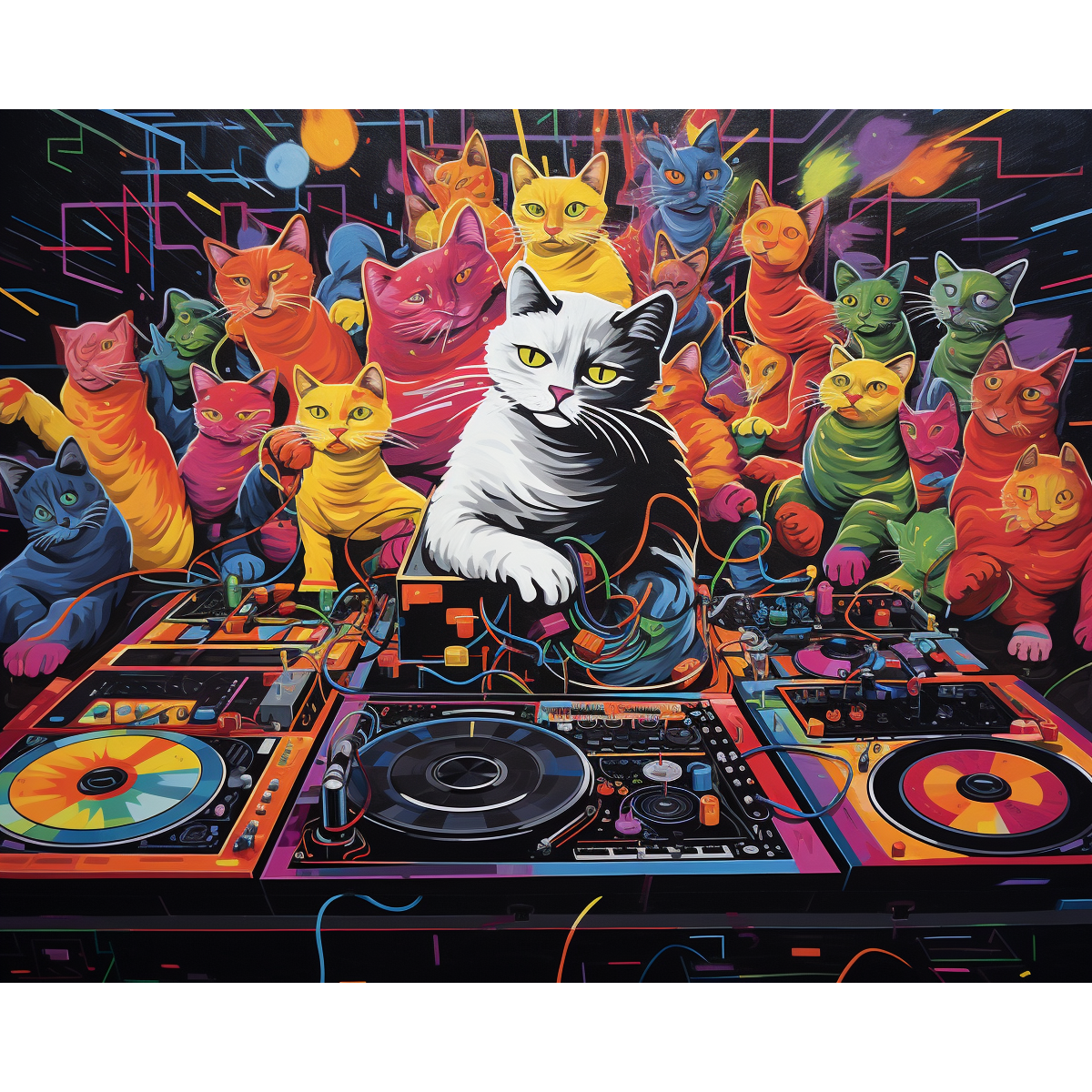 Cat DJ Vibes