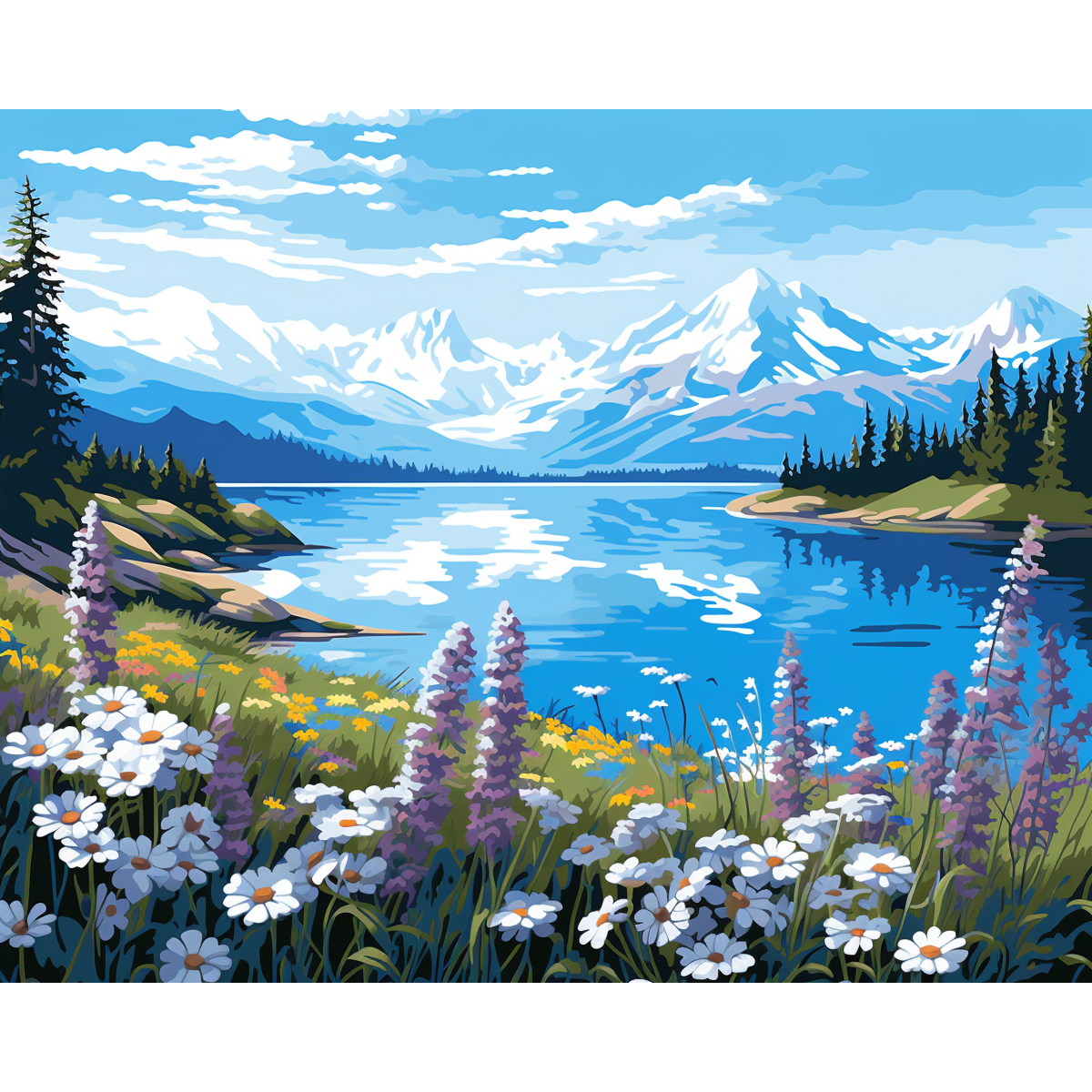 Blue Bloom Horizon