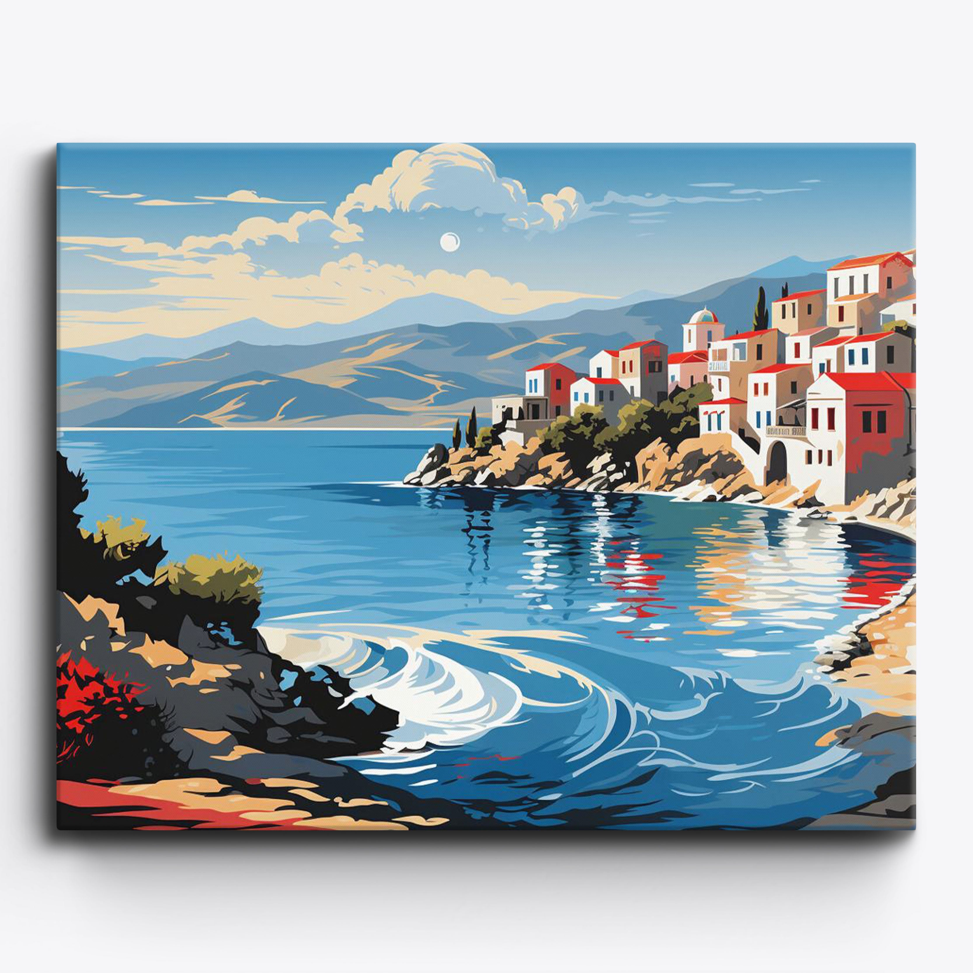 Cove van de Egeïsche Zee