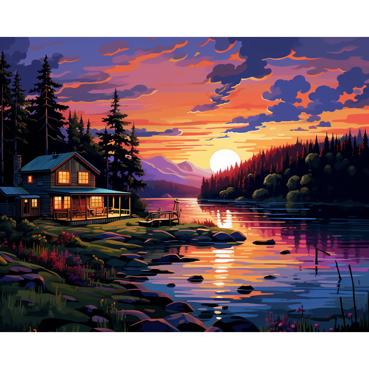 Serenity by the Lake
