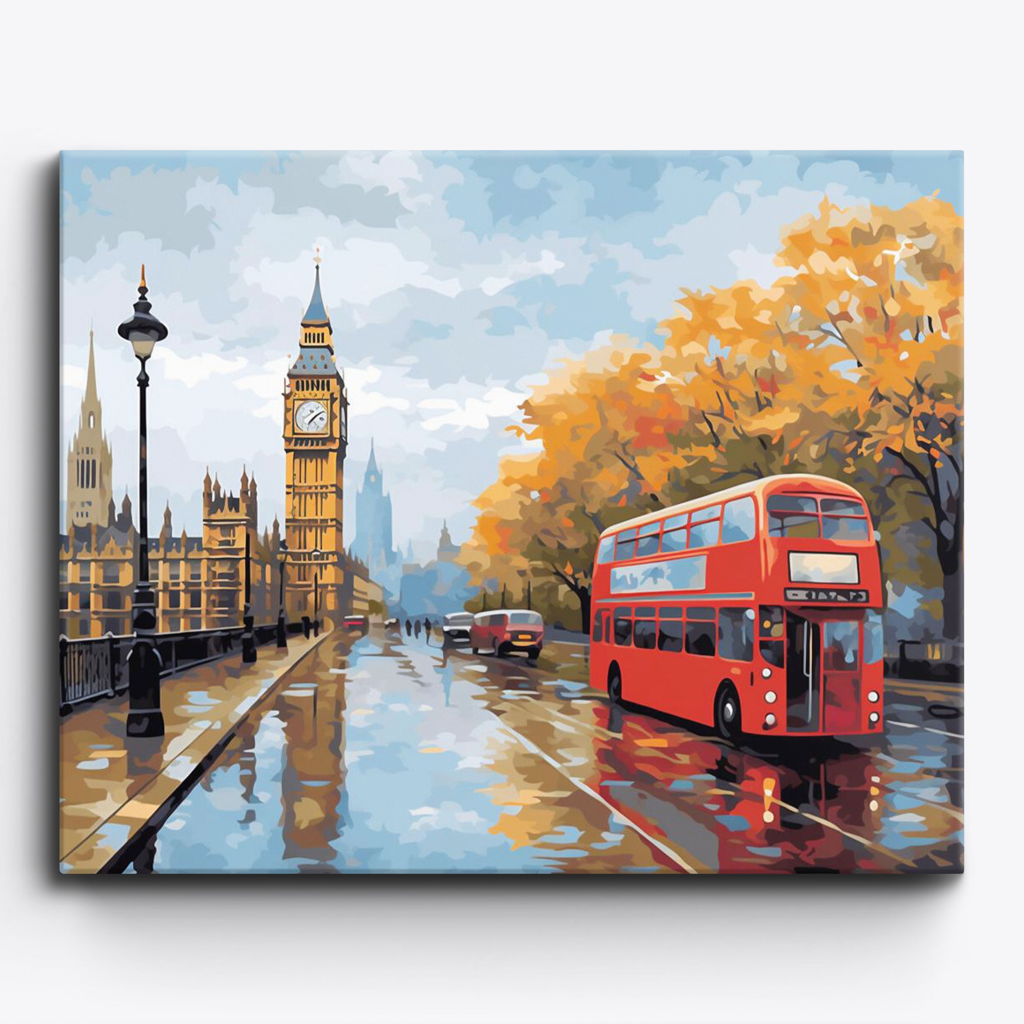 Mañana de Londres Foggy