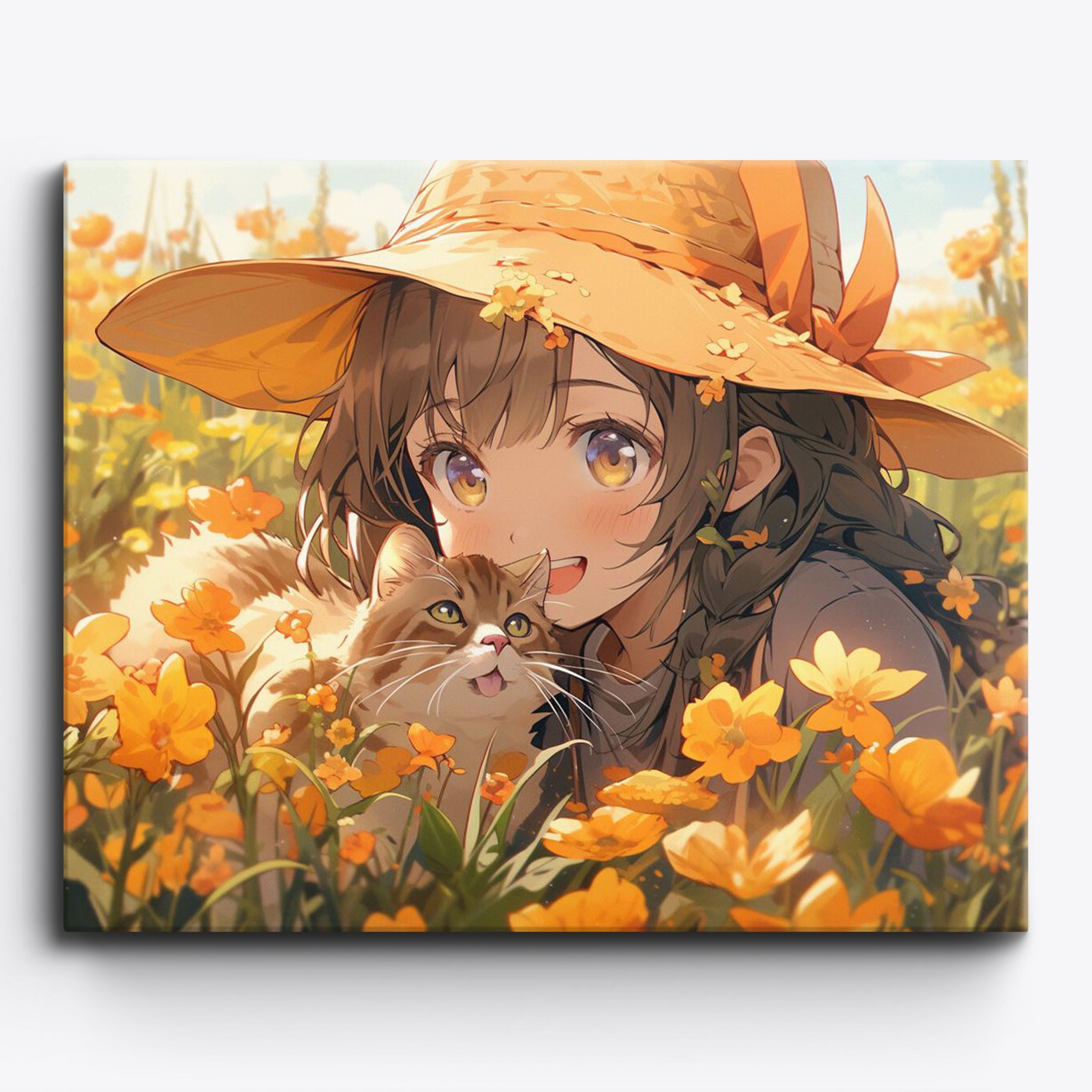 Feline Meadow Joy