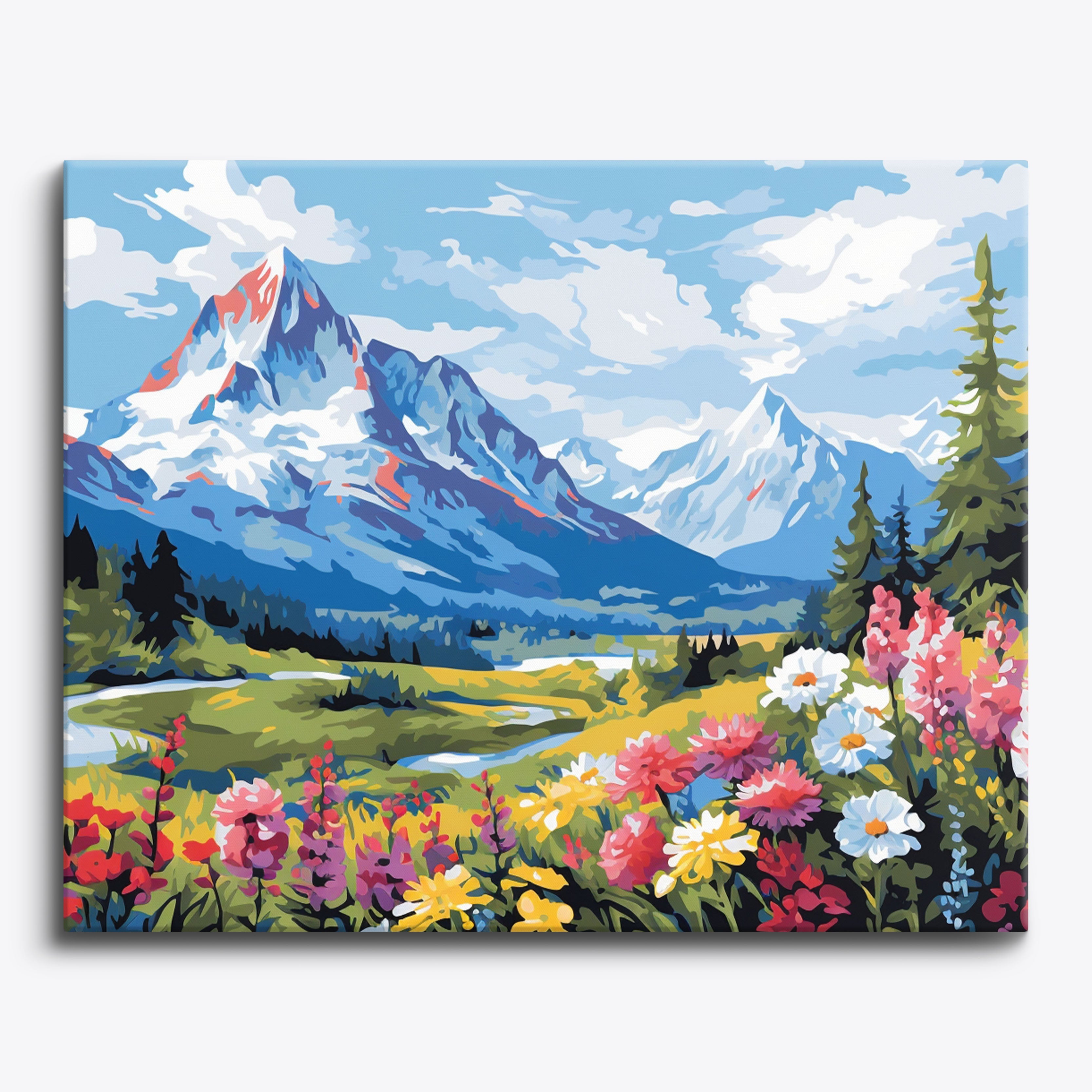 Alpine Blossoms Field