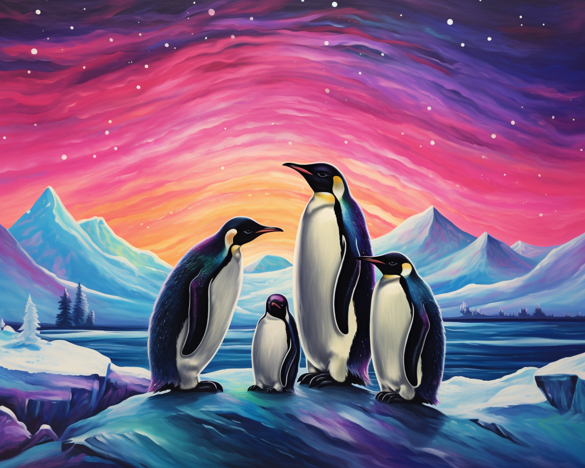 Raccolta di pinguini