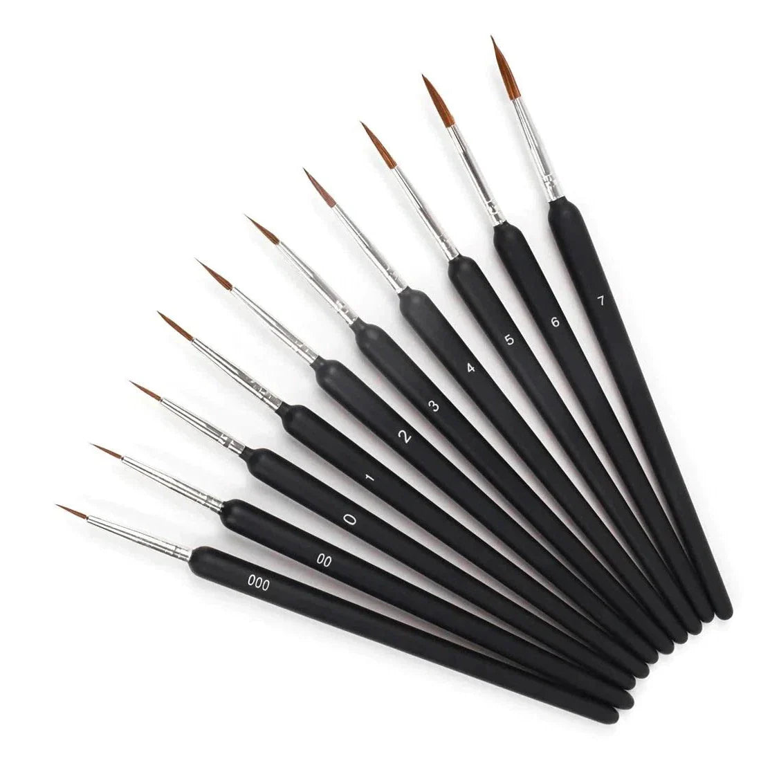 Precision Detail Brushes (Set of 10)