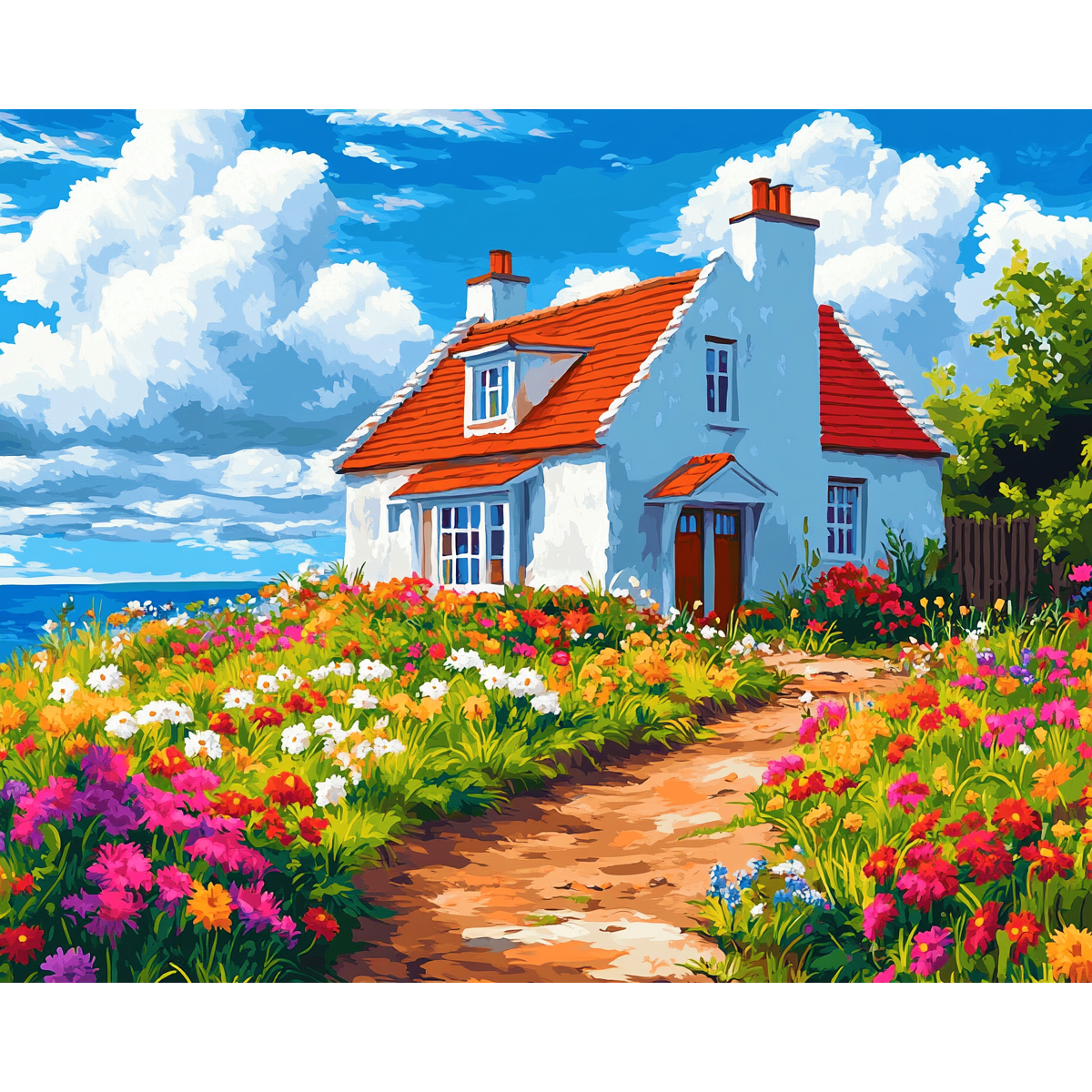 Rosso cottage fuga