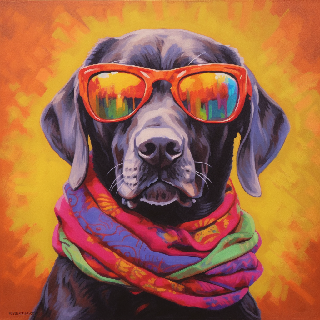 Cool Shades Labrador