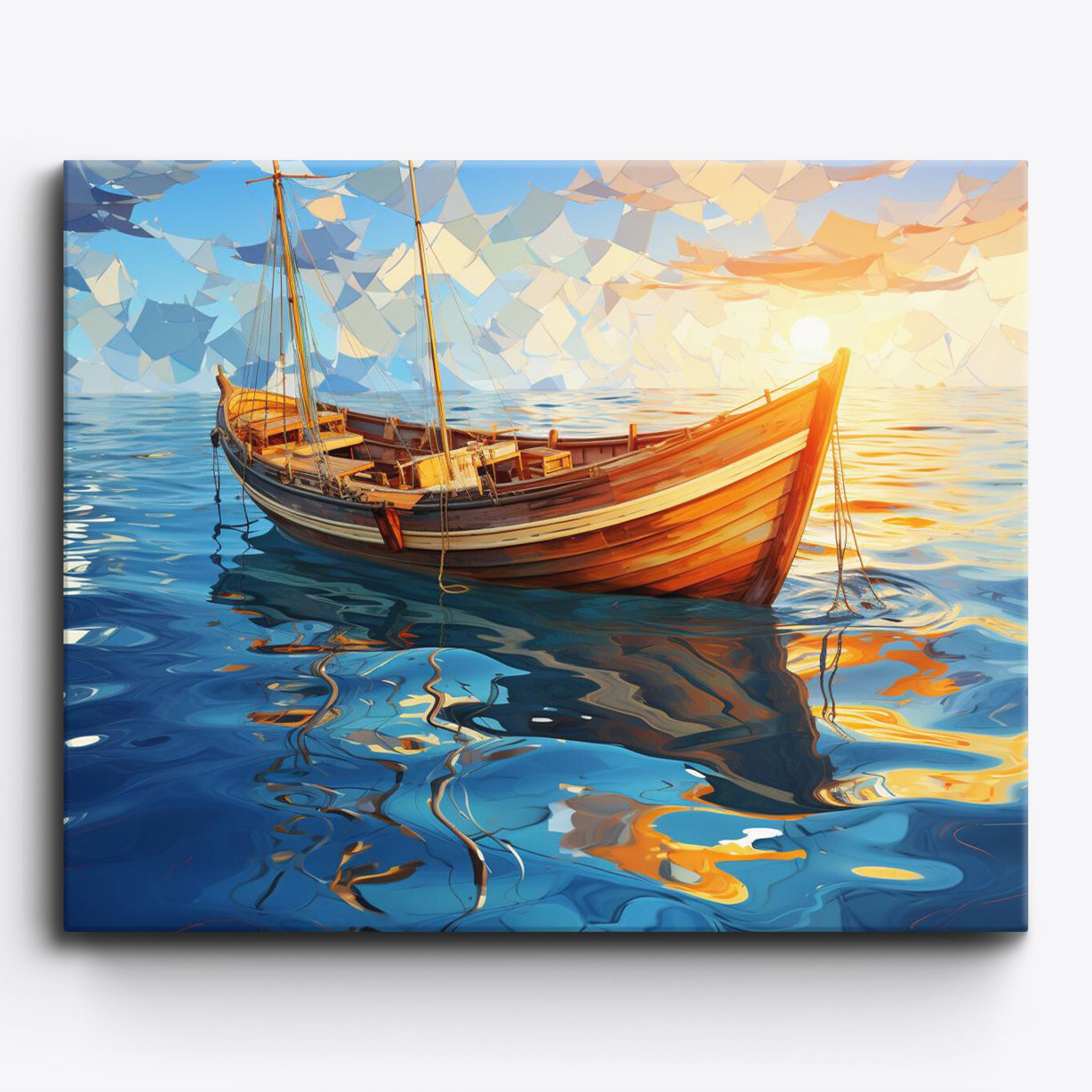Playful Ocean Boat