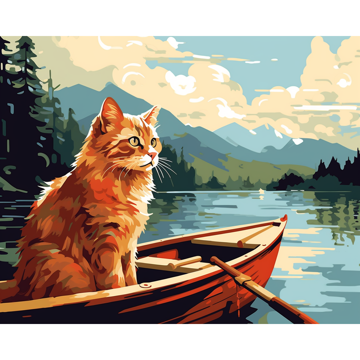 Whiskers by the Stream