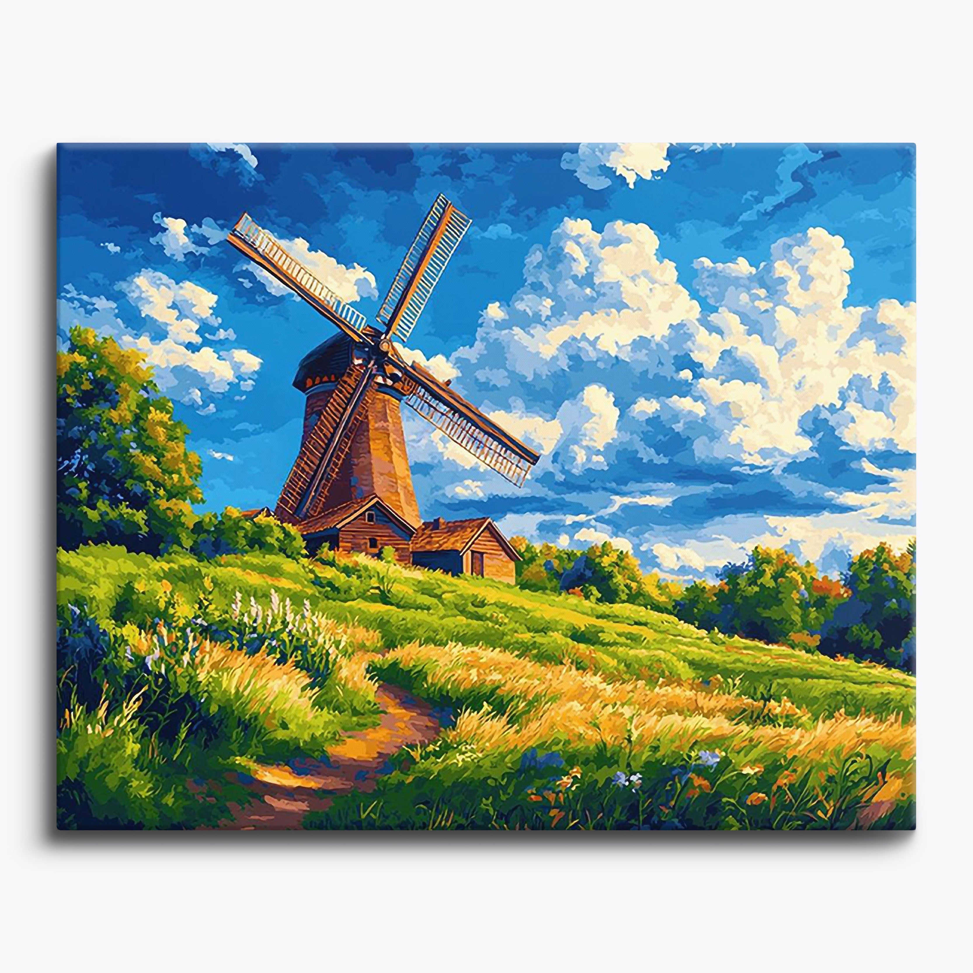 Turning Windmill