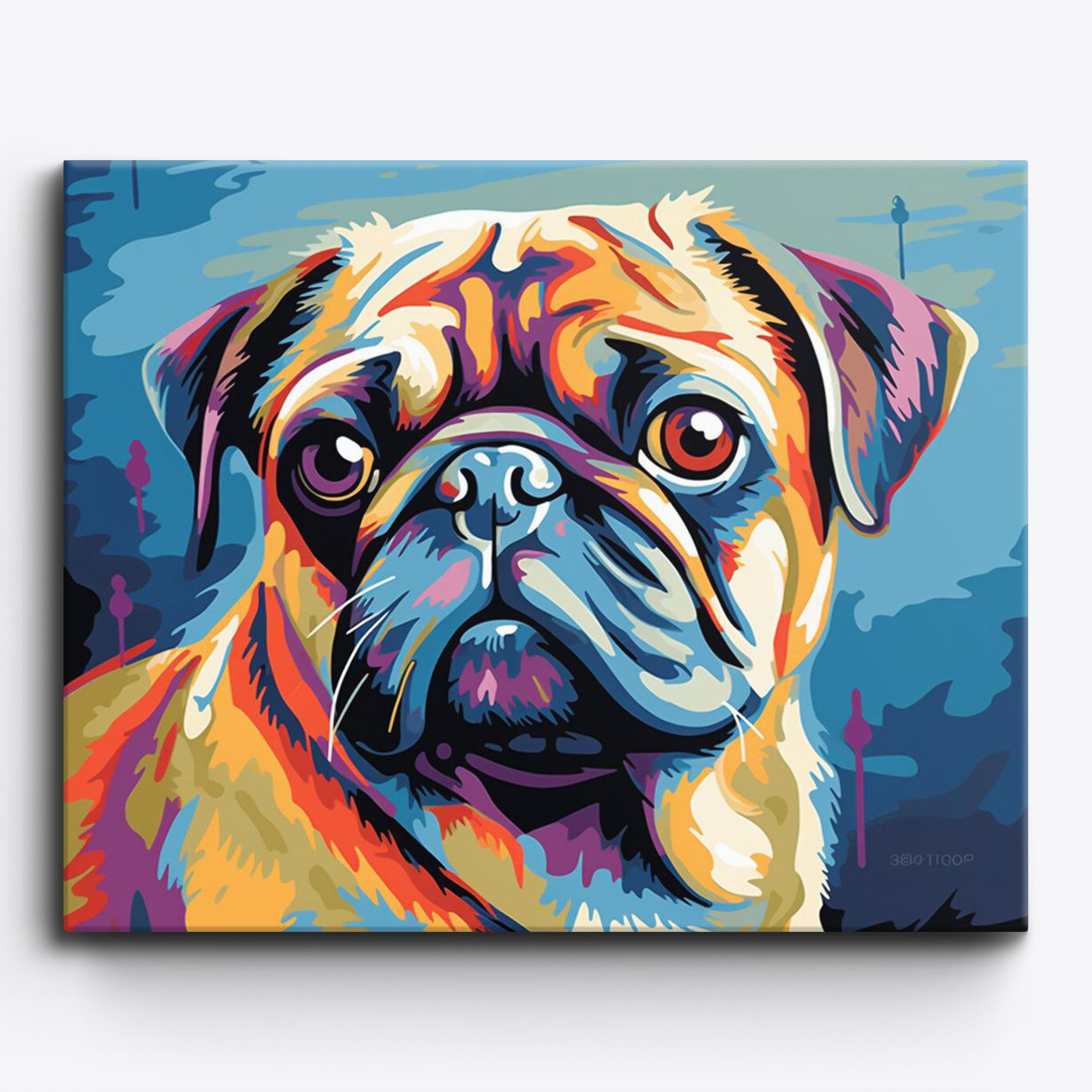 Pug's Wrinkled Whimsy