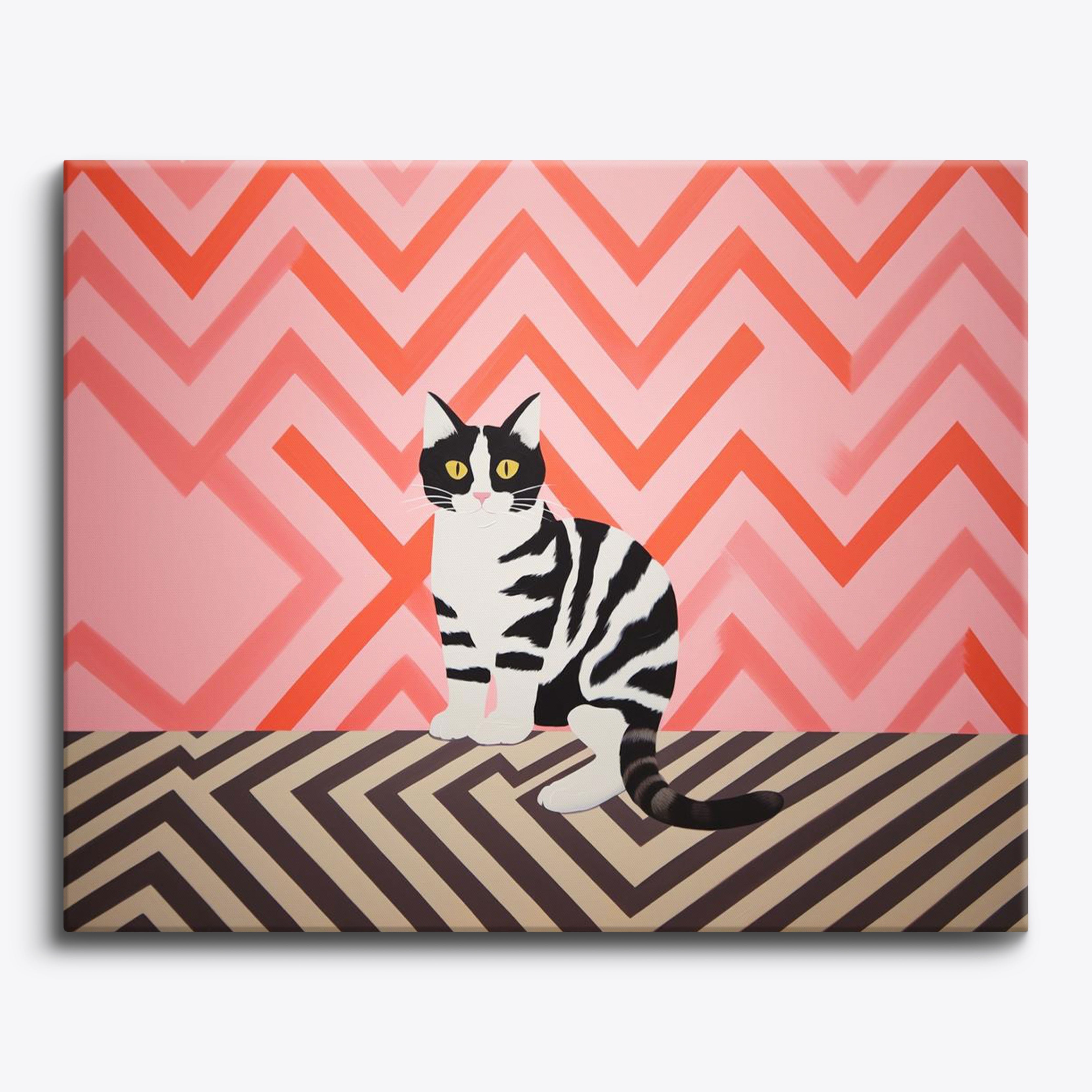 Zigzag kitty