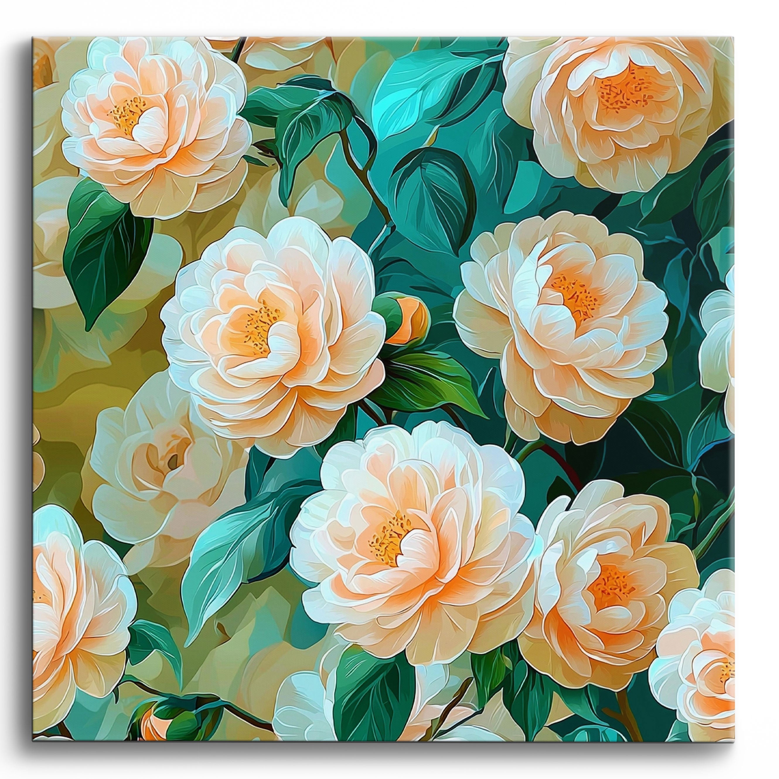 Soucieuse valse en fleur