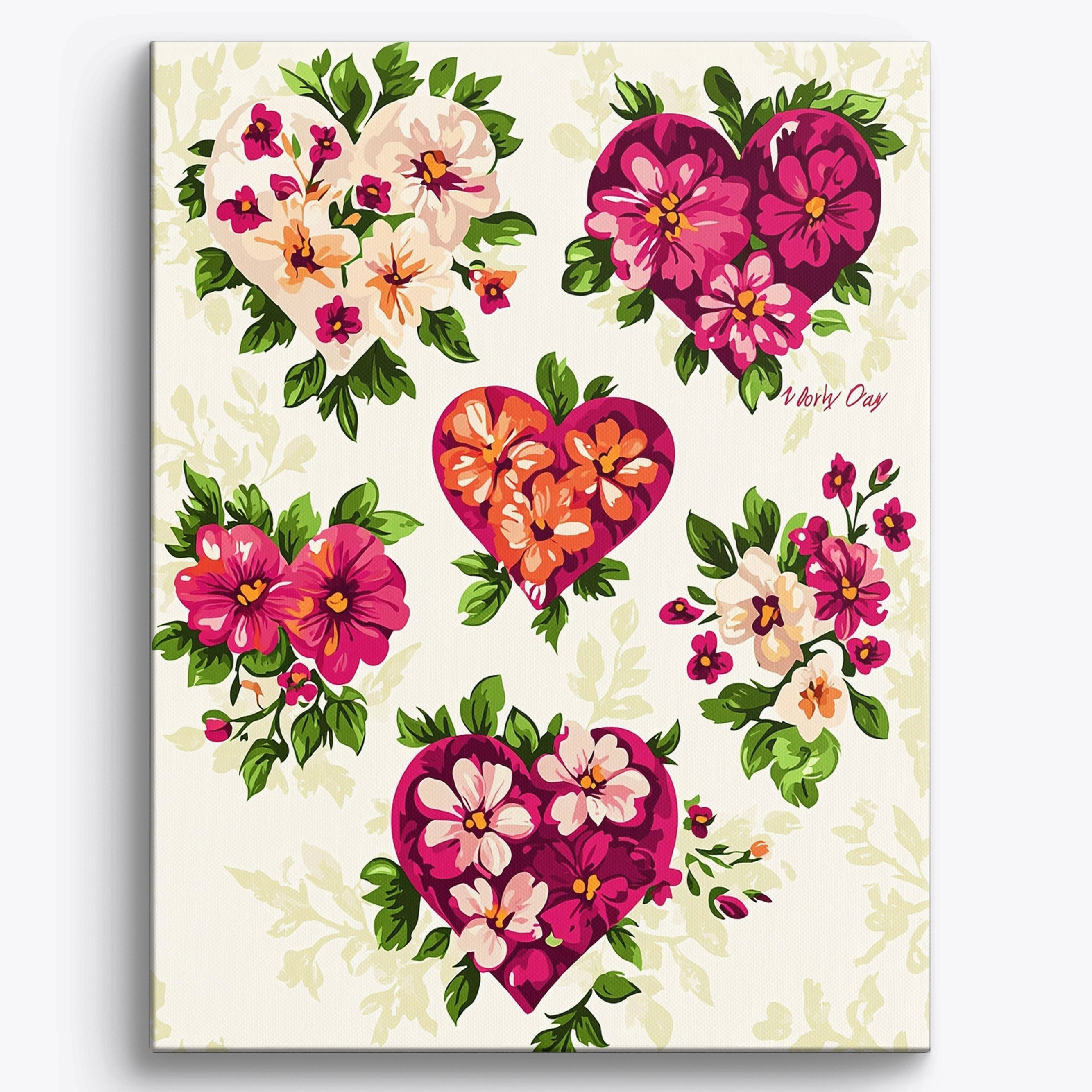 Antieke bloemenbloei