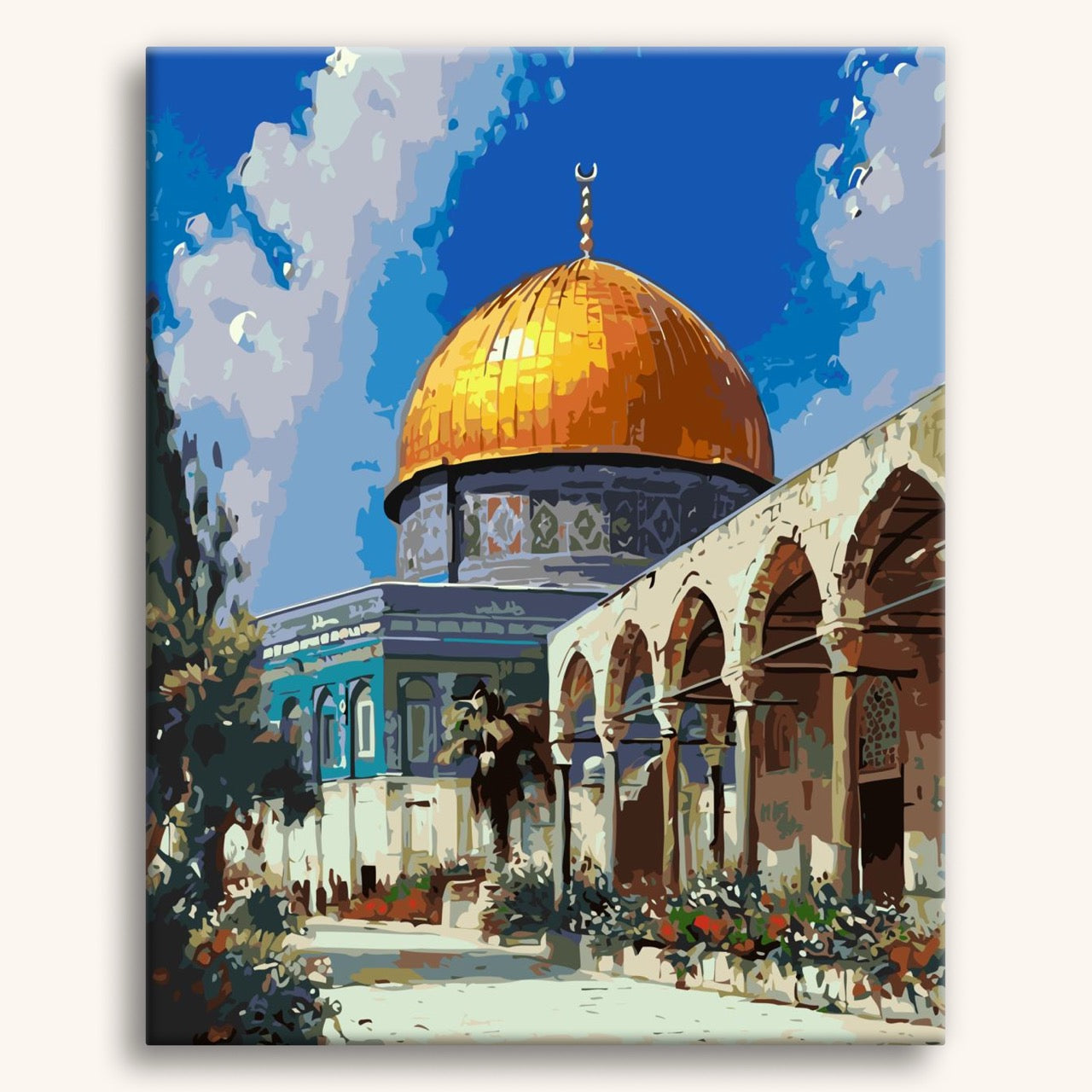 Golden Mosque Serenity