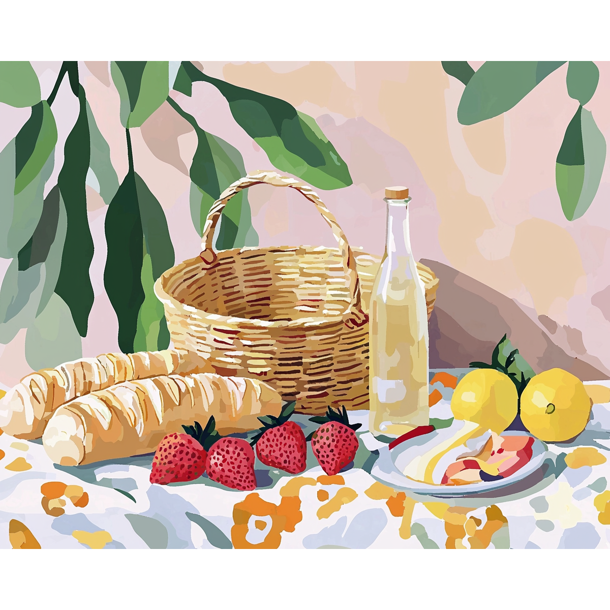 Picknick gelukzaligheid