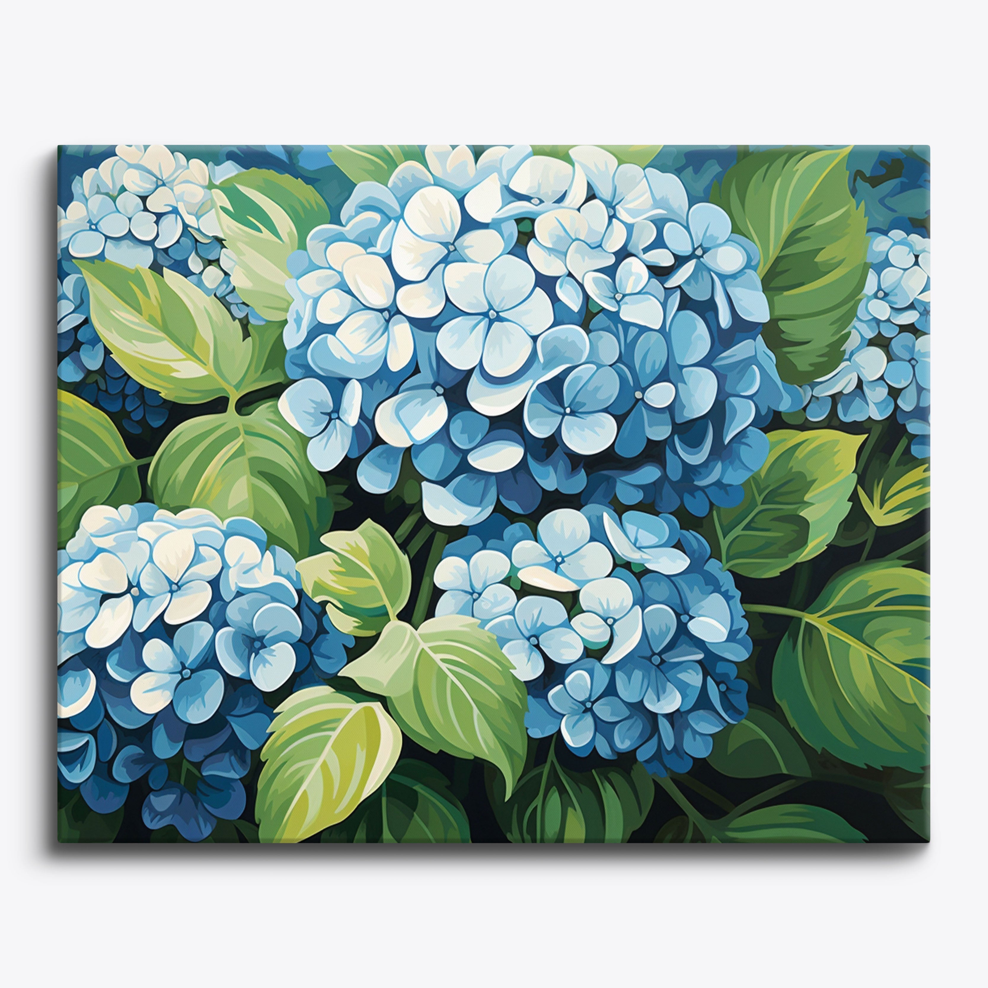 Bunched Hydrangeas
