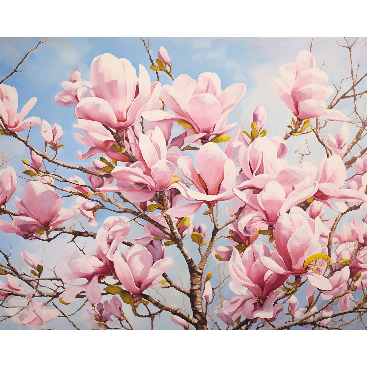 Heldere bloesems