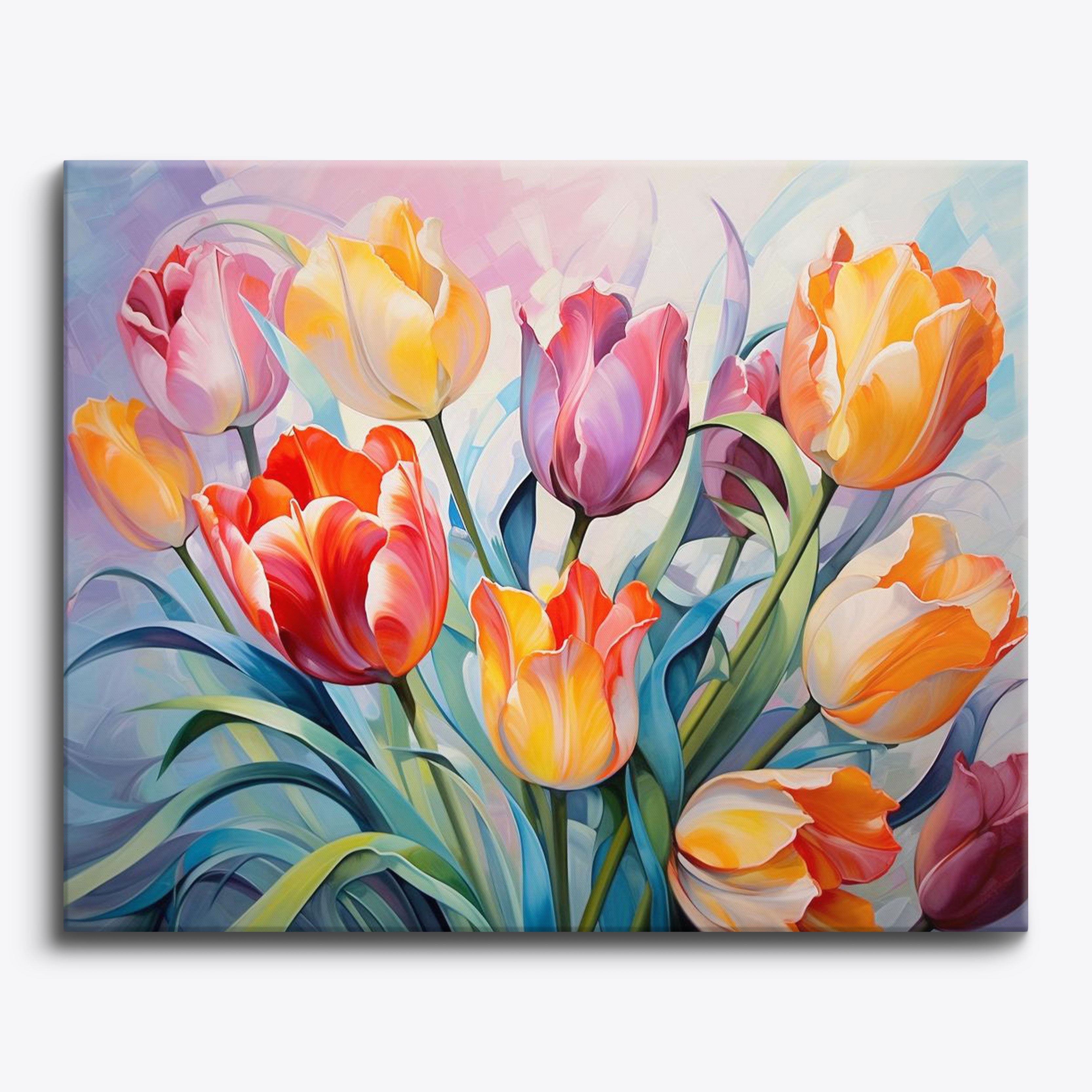 Regenbogen Tulpe Bündel