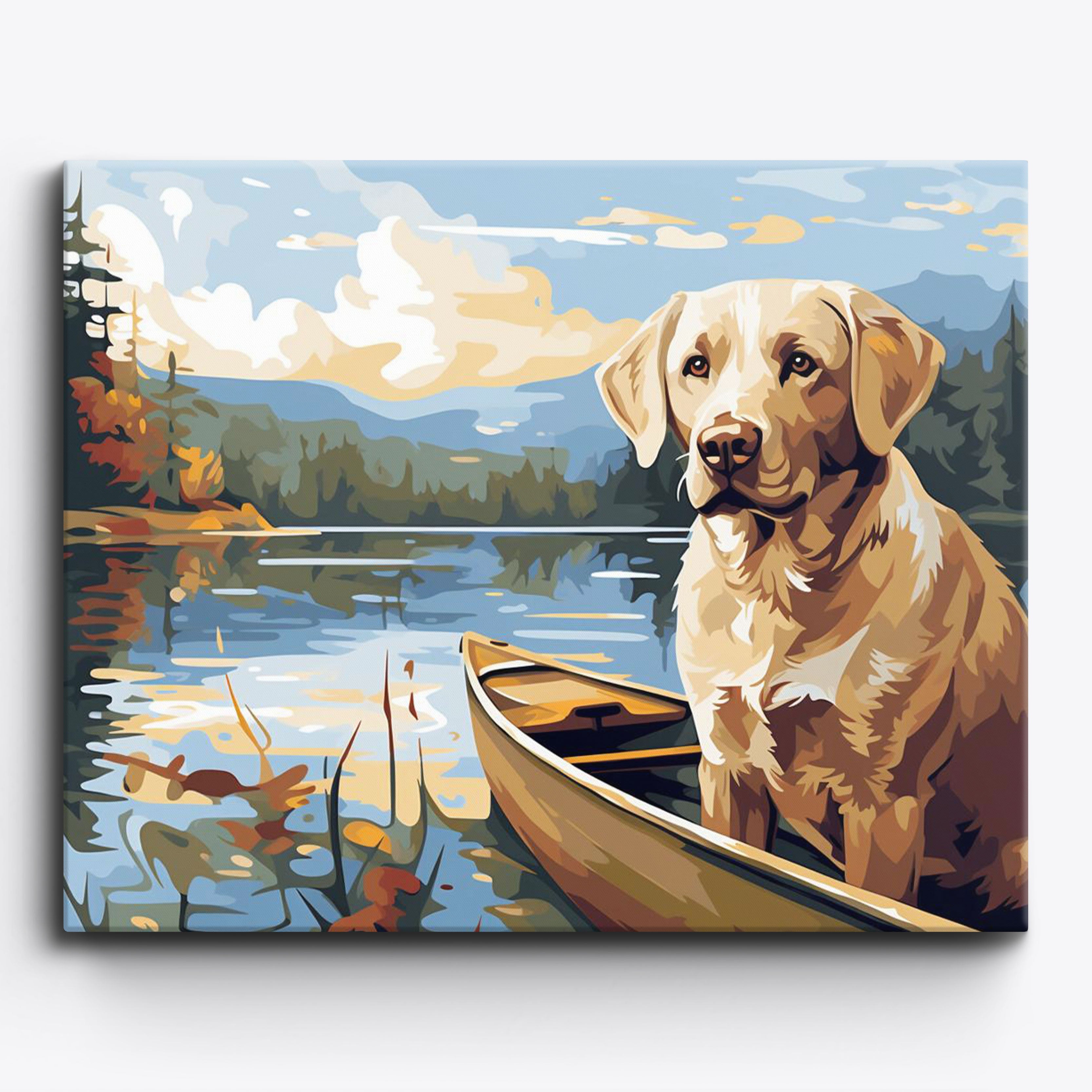 Labrador dal lago