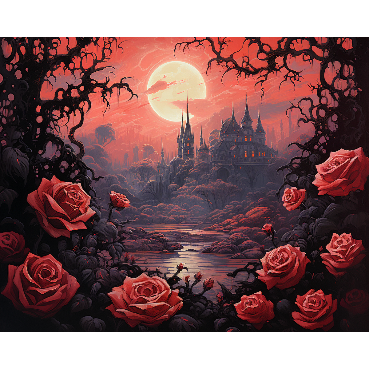 Dark Blush Glühen