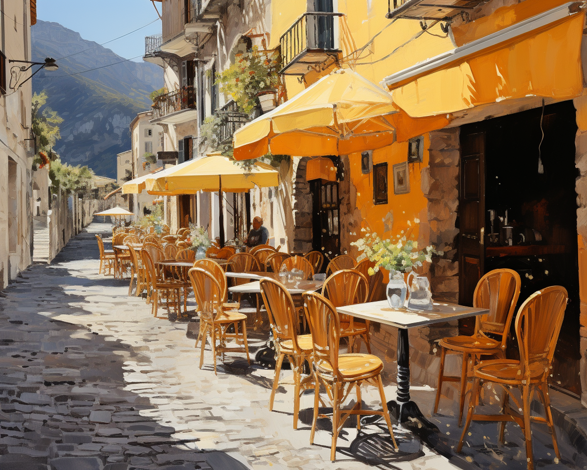 Café by the mare