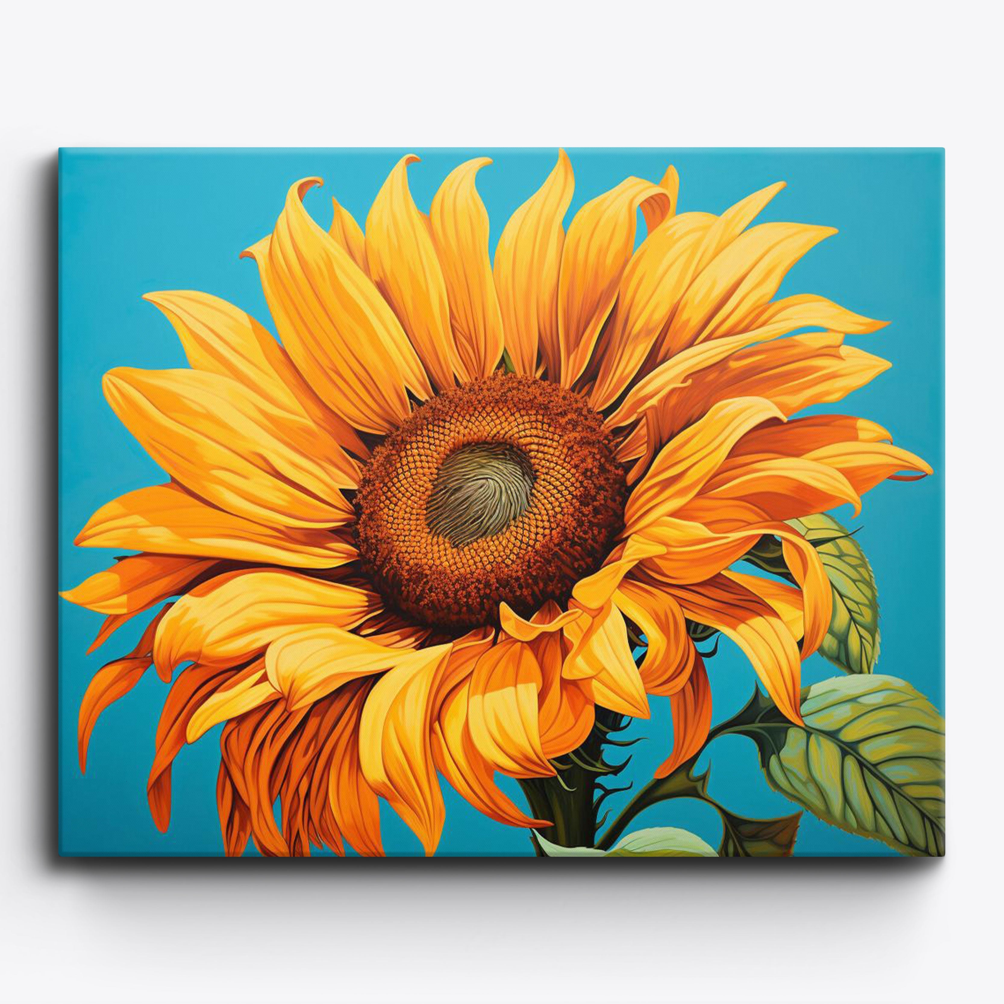 Gemütliche Sonnenblume