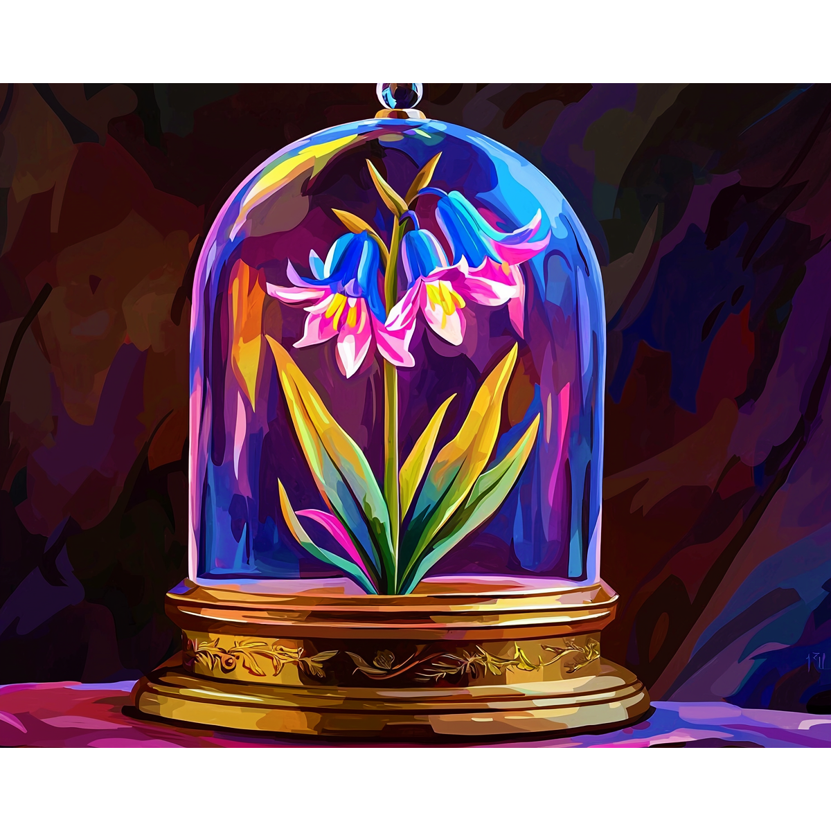 Lumière de cloche enchantée