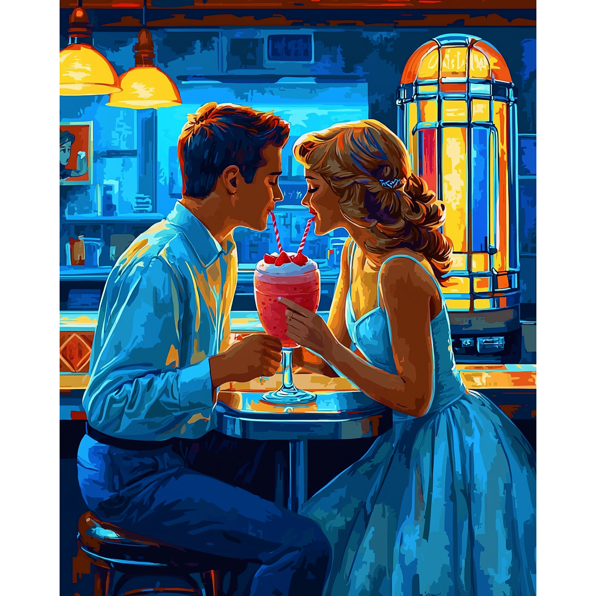 Neon Romance Pair