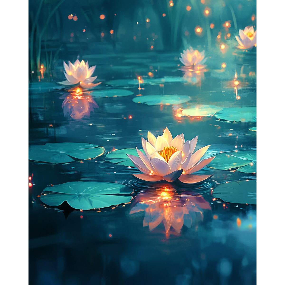 Ruhiges Lily Waters