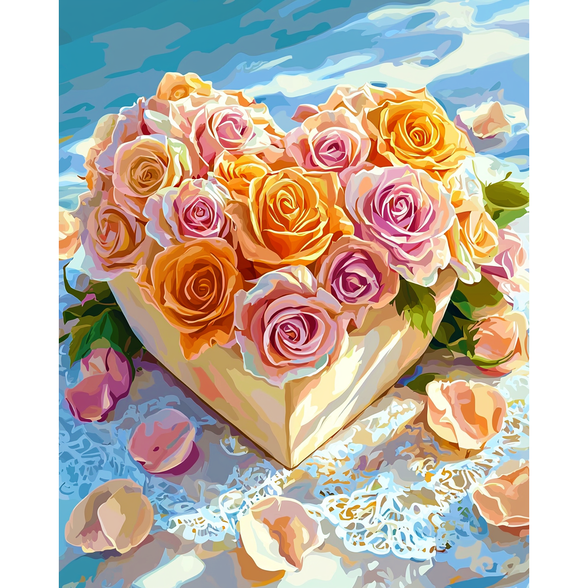 Overvolle bloesems