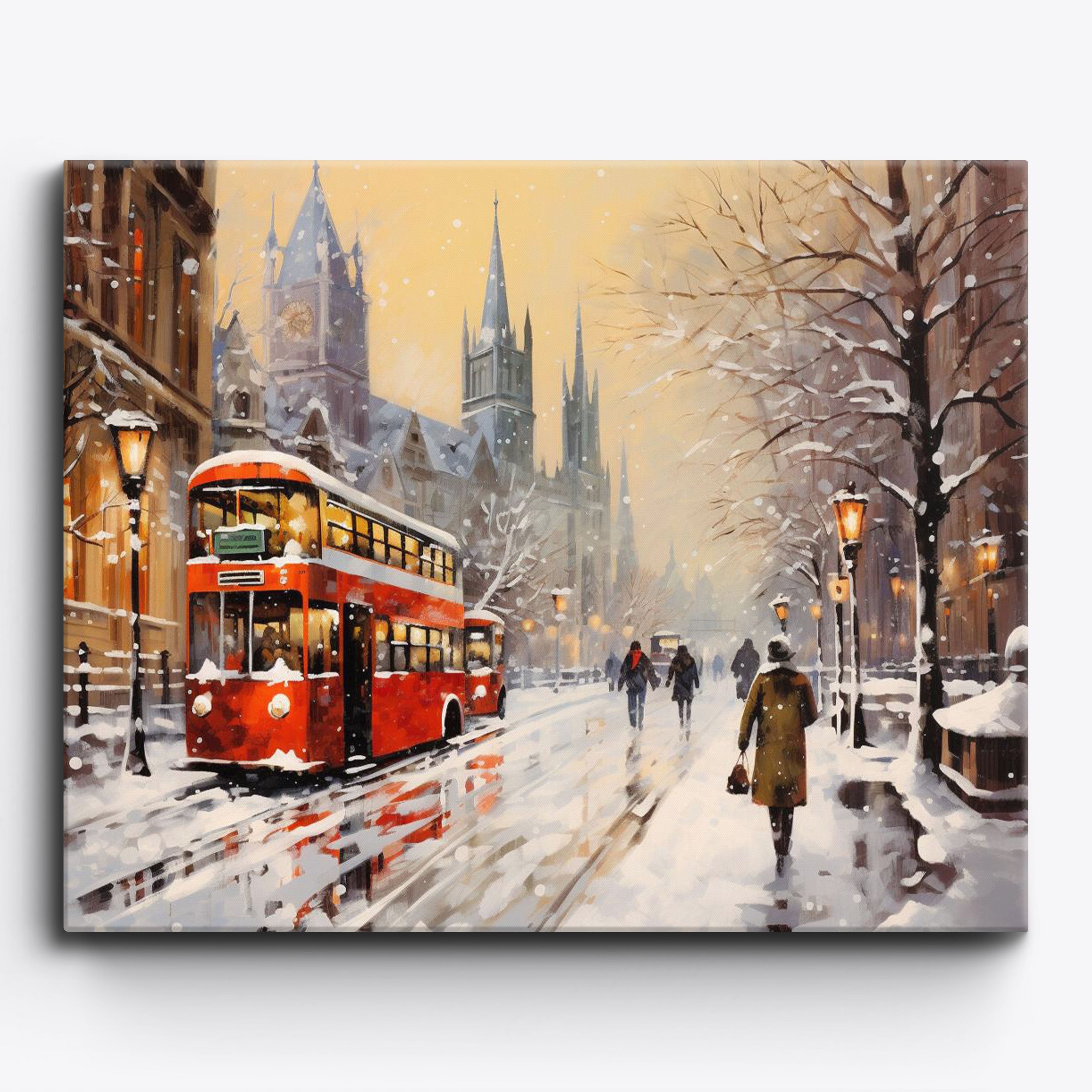 Frosted London Street