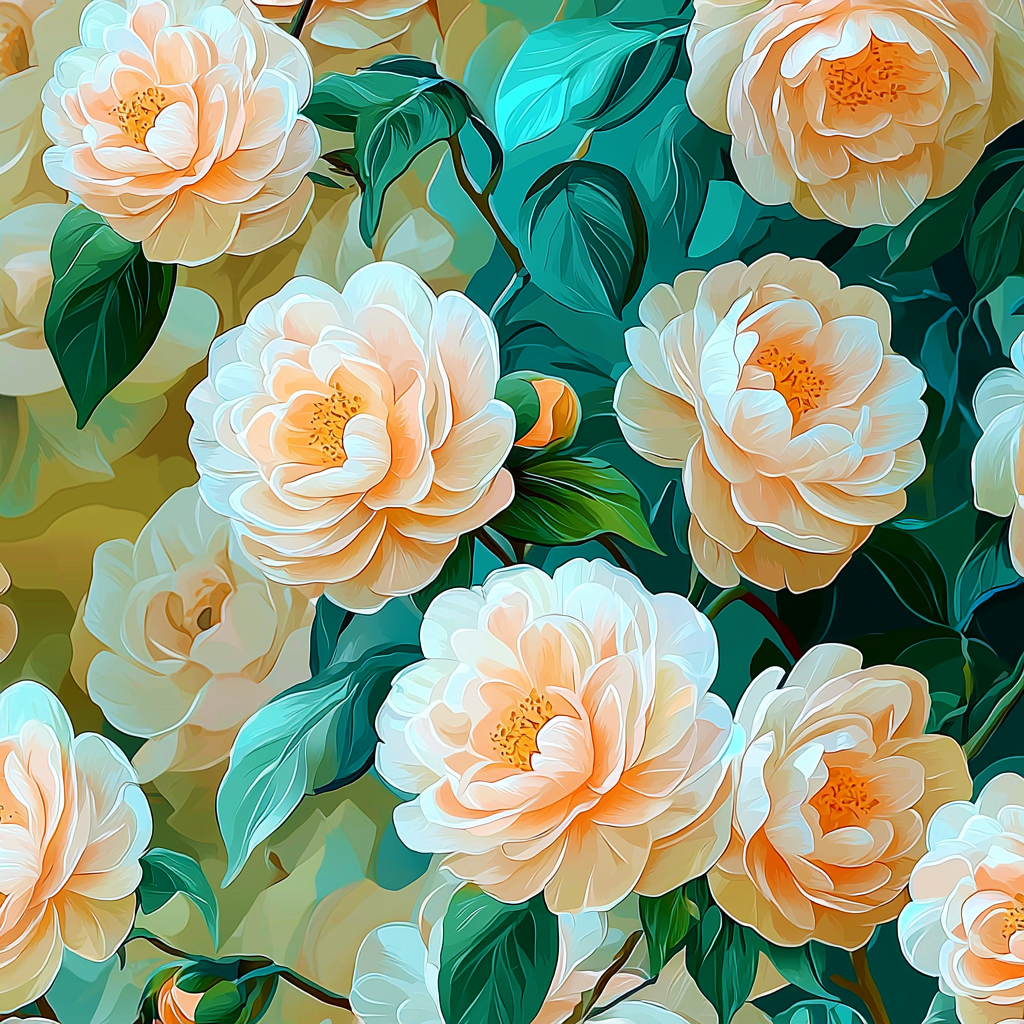Soucieuse valse en fleur
