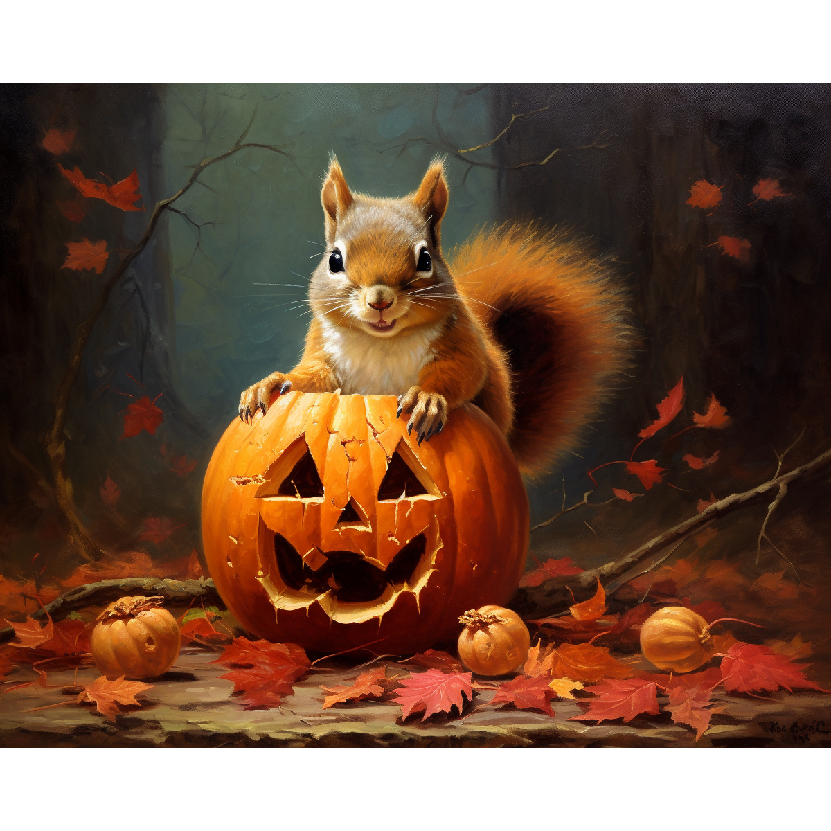 Accumatore di noci di Halloween
