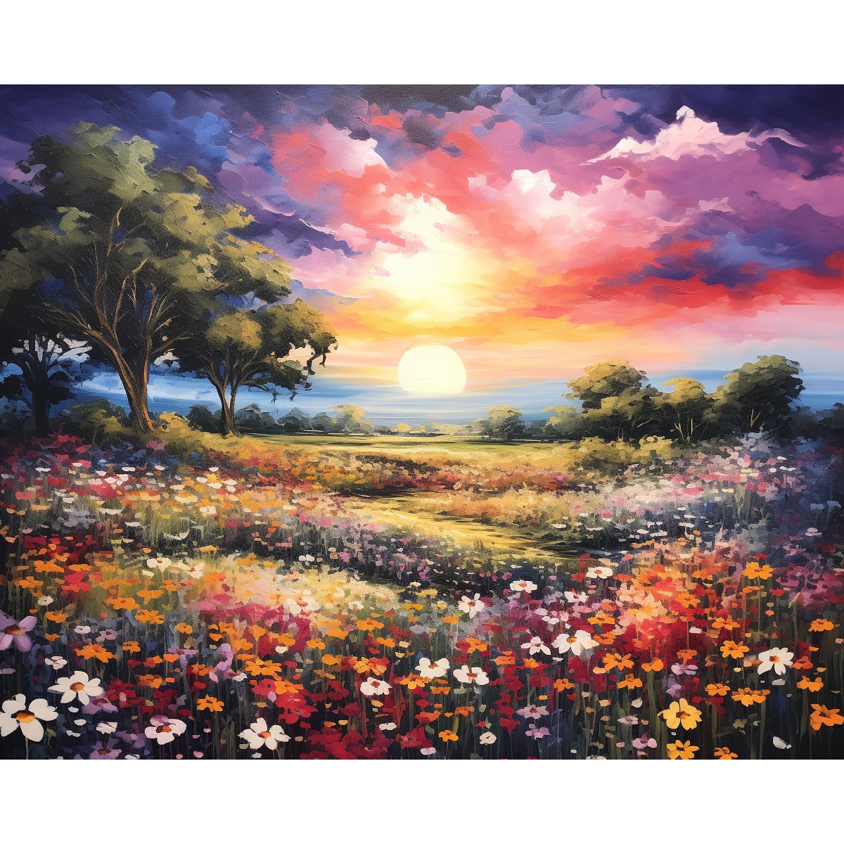 Himmlische Wildblumen