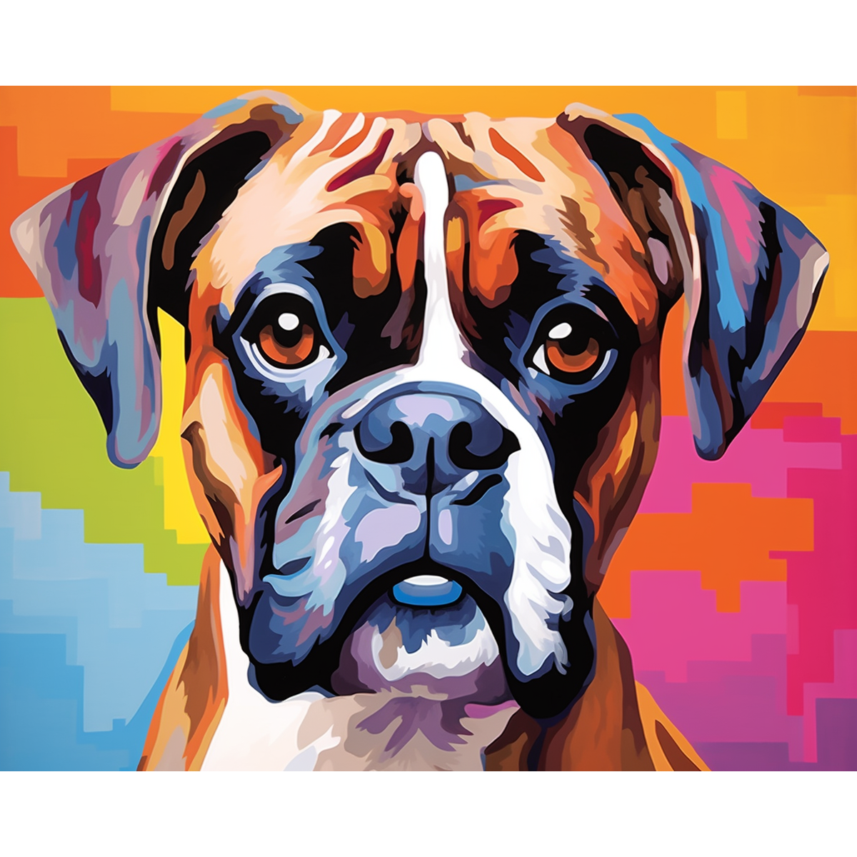 Color Burst Boxer