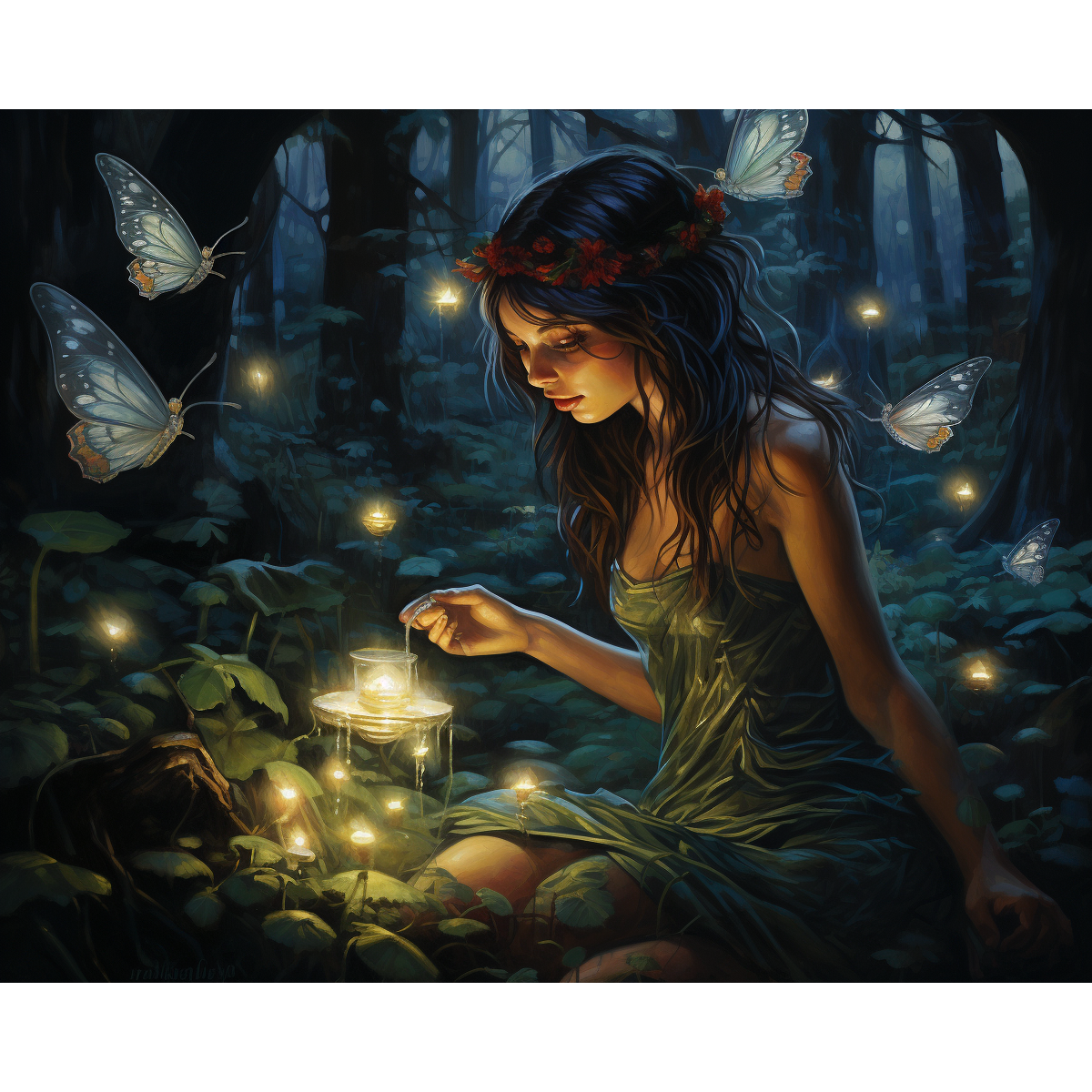Havia de sprite de bosque